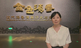 江西作家王蕓走進(jìn)海昏侯國(guó)遺址公園