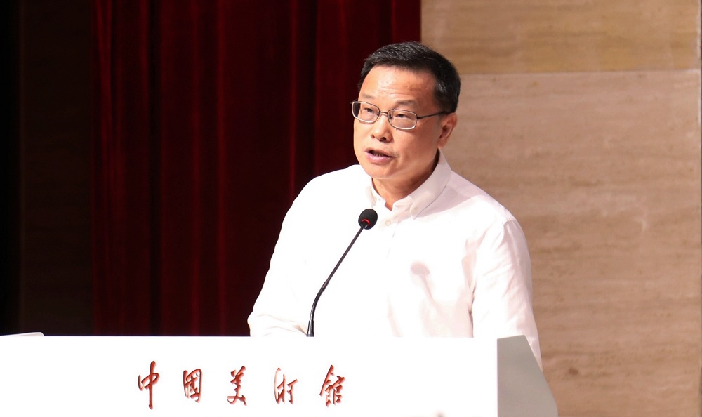 廣西文聯(lián)黨組成員、副主席匡達(dá)藹在致辭