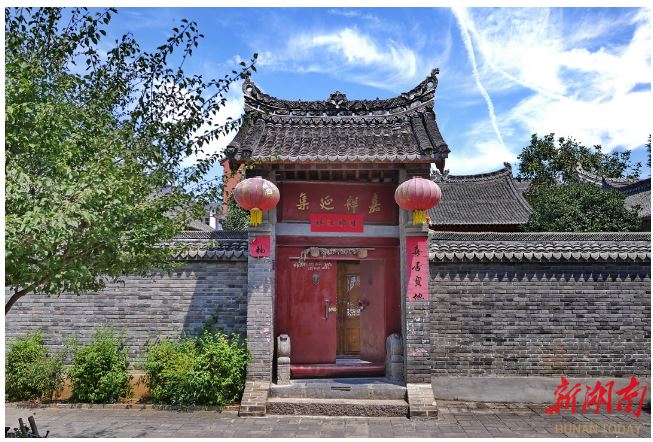 棣花古鎮(zhèn)的賈平凹老宅。