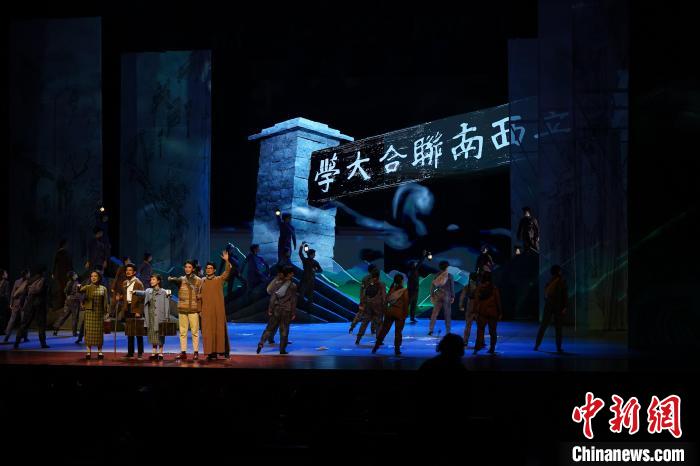 圖為演出現(xiàn)場。中新網(wǎng)記者劉冉陽 攝