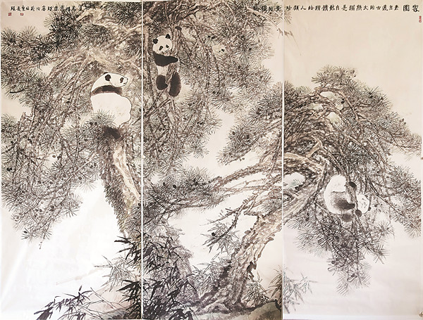 家園（中國畫 2019年） 朱理存、馬振聲 作