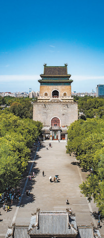 鐘樓外景。  　　國(guó)家文物局供圖