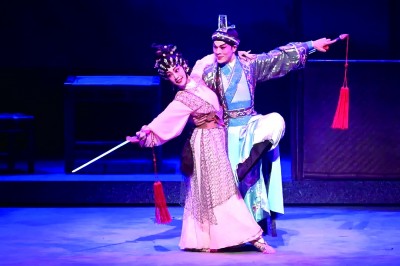 新編粵劇《竹林愛傳奇》在香港藝術(shù)節(jié)上演。資料圖片